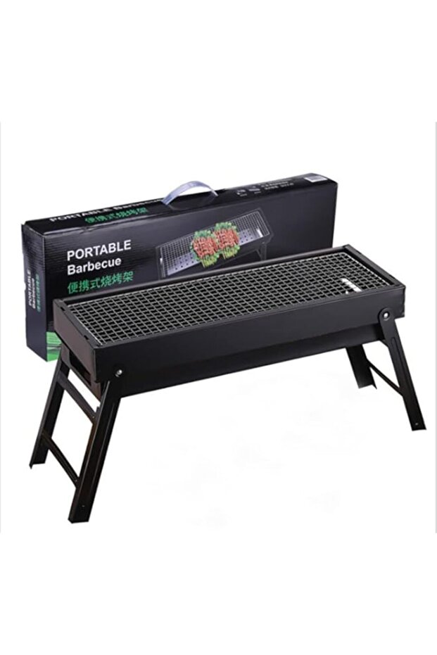 COOLBABY Portable Barbecue Grill Charcoal Grill Foldable OutdoorHouseholdCamping BBQ Equipment, Stai