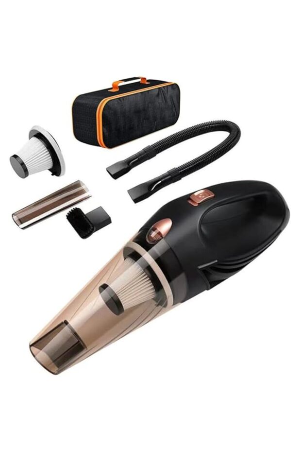 CARGOES Car Vacuum Cleaner Cordedless, High Powered, Wet and Dry Surface, Easy to Handle, Capacity 0
