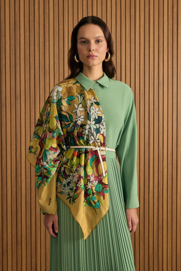 Kırışık Piliseli Etek - 1