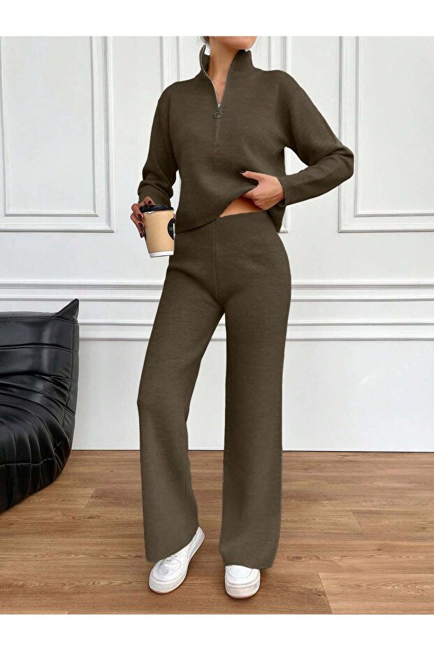 طقم تريكو مكون من قطعتين - 4