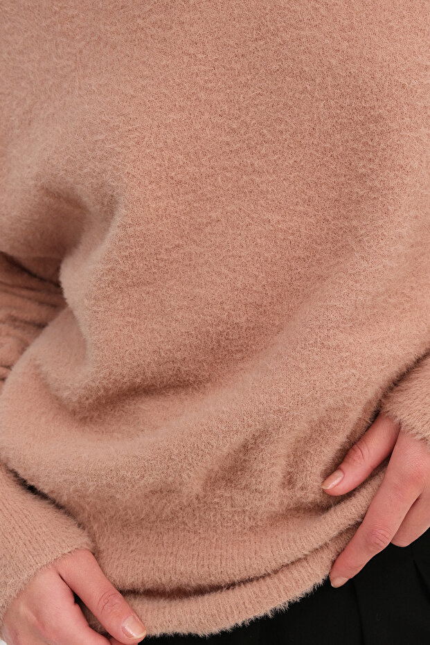 Yumuşak Dokulu Basic Kazak K3490 - 3