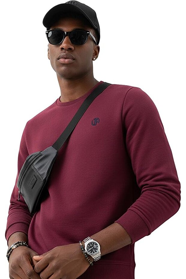 Erkek Basic Logo Sweatshirt NOVA - 3