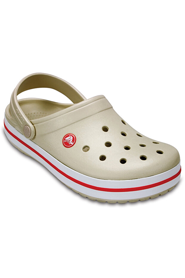 أحذية Crocband باللون البيج