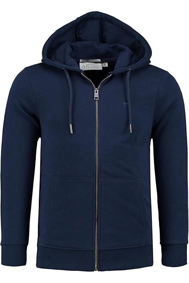 Erkek Basic Logo Sweatshirt ONYX - 1