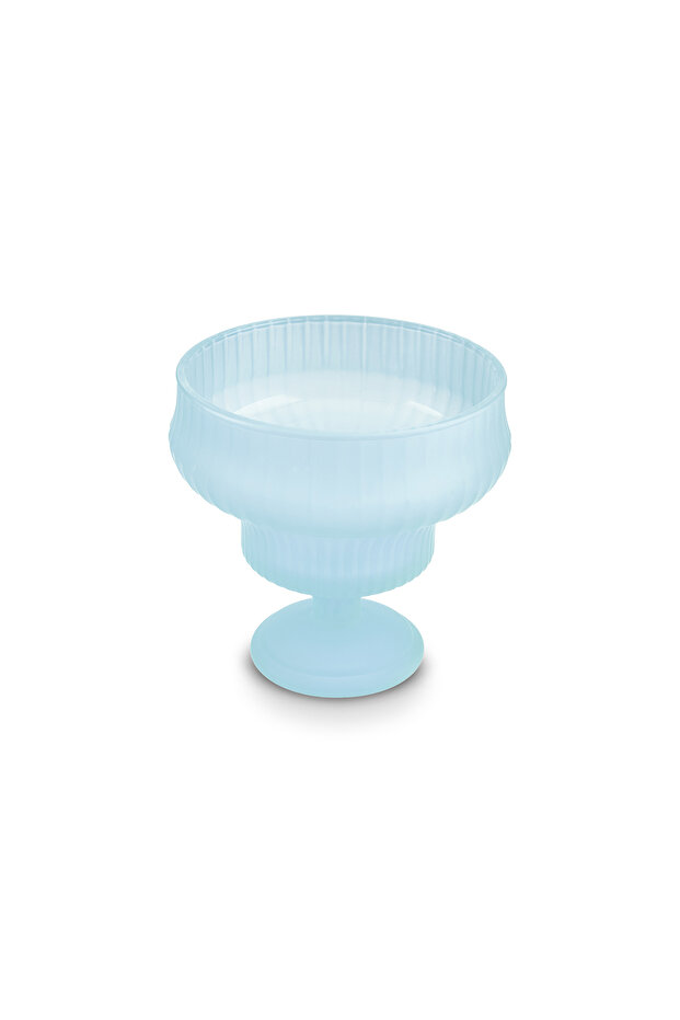 Abant Cam Dondurmalık ve Tatlı Bardağı Mavi - 2