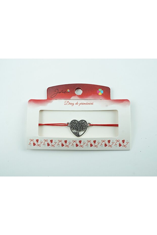 Set de 5 brățări elastice cu 2 noduri - 1