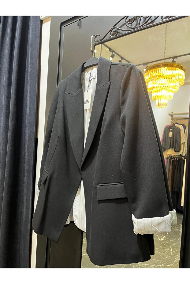 BLAZER CEKET SİYAH - 6