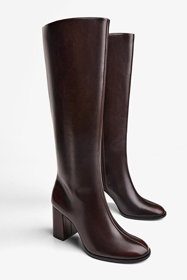 Kalın topuklu bot - 5