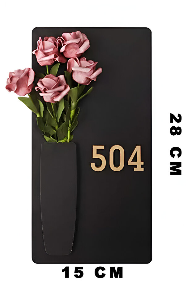 Bohem Premium Özel Kapı Numarası - 3