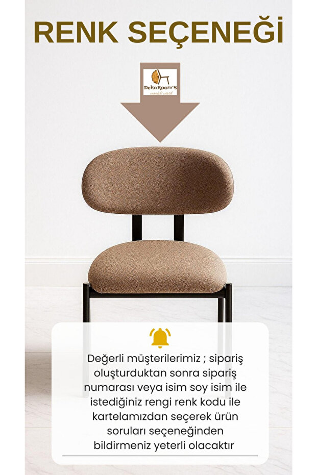 2 Adet, Badem Sandalye, - 2