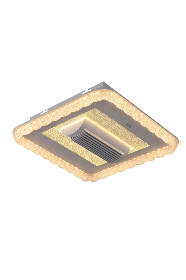 Rana 3 Renk Ledli Vantilatör Aydınlatma Kare - 2