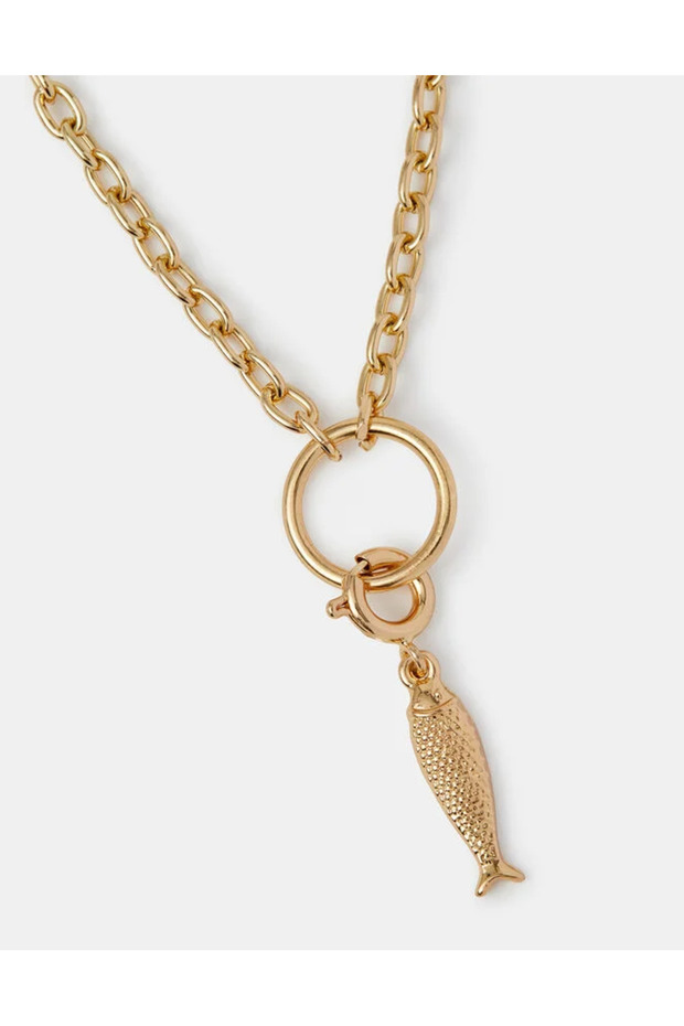 Balık Charm Kolye Ucu - 3