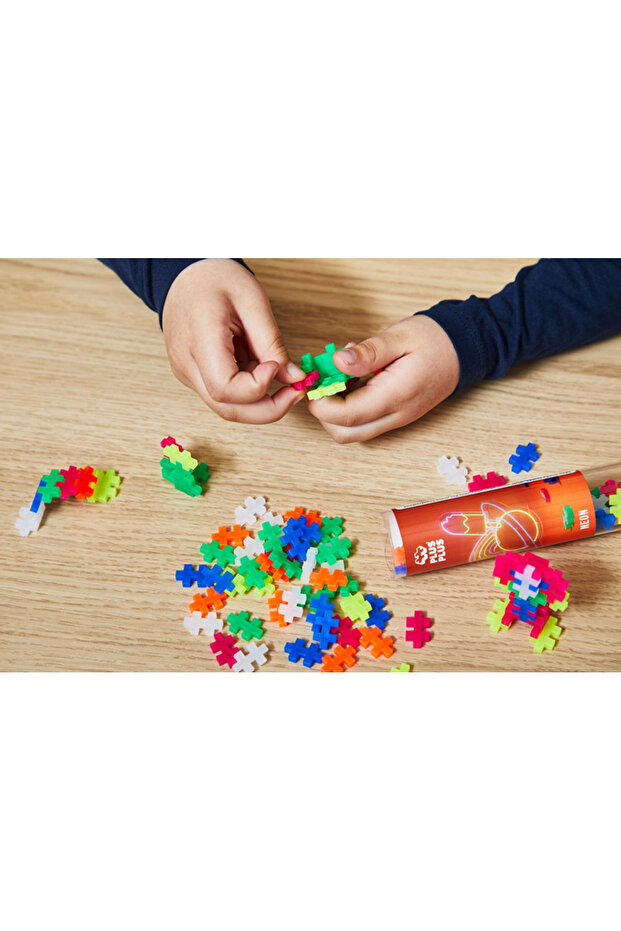 Plus-Plus Neon Mix (100 Parça Tüp) - 2