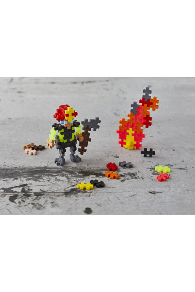 Plus-Plus Fire (σωληνάριο 100 τεμαχίων) - 2