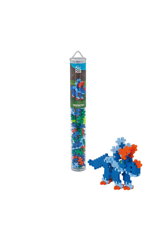 Plus-Plus Triceratops (100 Parça Tüp) - 1