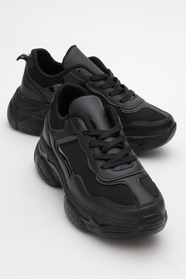Women's anorak sports shoes black black