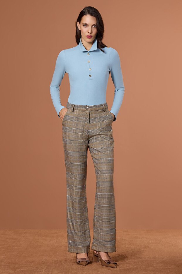 Ekoseli Pantolon Multi - 1