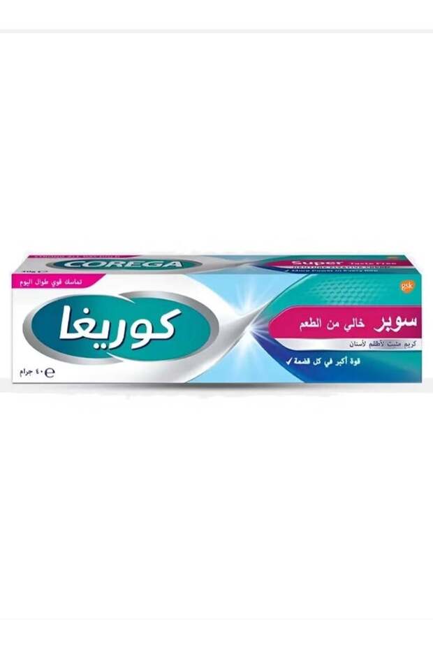 كريم سوبر دينتور مثبت بدون طعم - 40 جرام