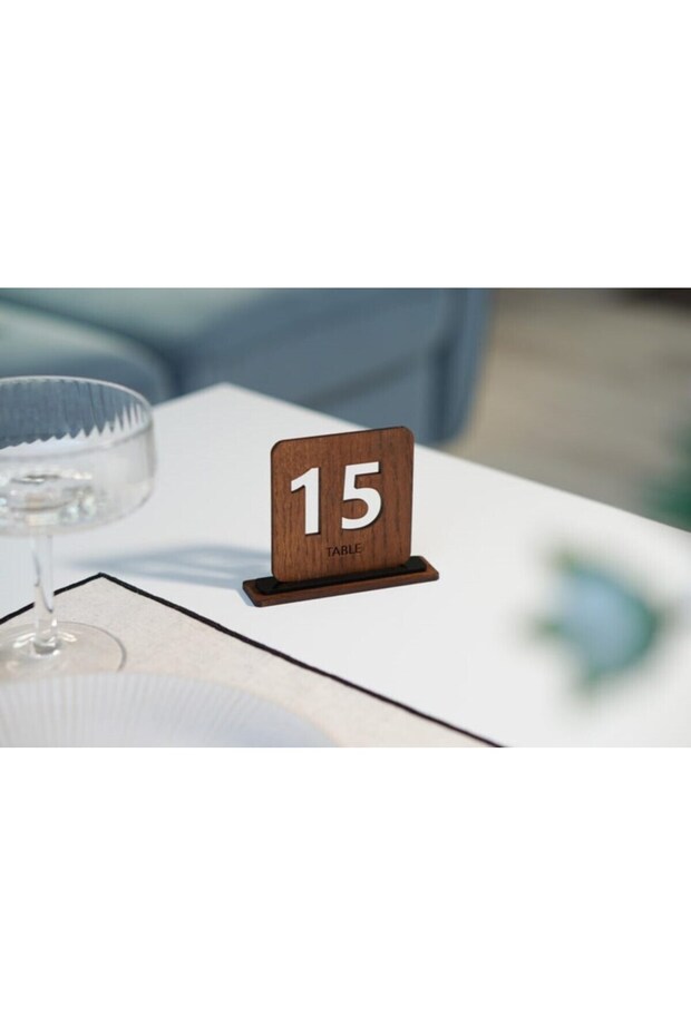 Table Number 1- 10 Pieces - Cafe Restaurant Restaurants Hotels