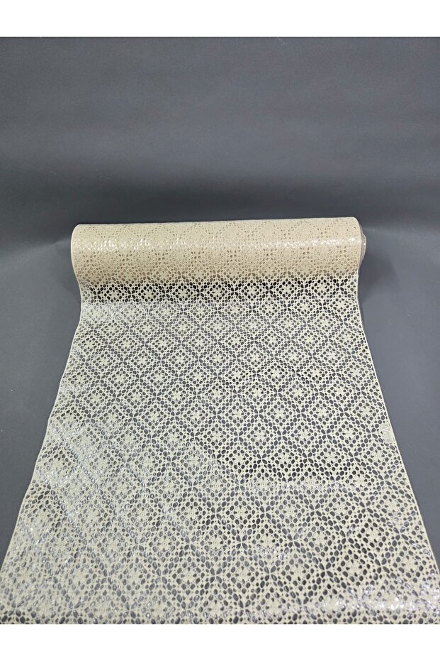 PVC KÜPÜR DANTEL RAF VE DOLAP ÖRTÜSÜ RUNNER - 1