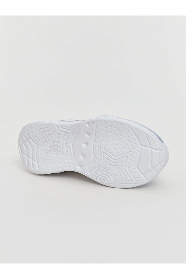 Leave Your Style with Us | Frozen Printed Girls' Sports Shoes with Lighted Soles - 5