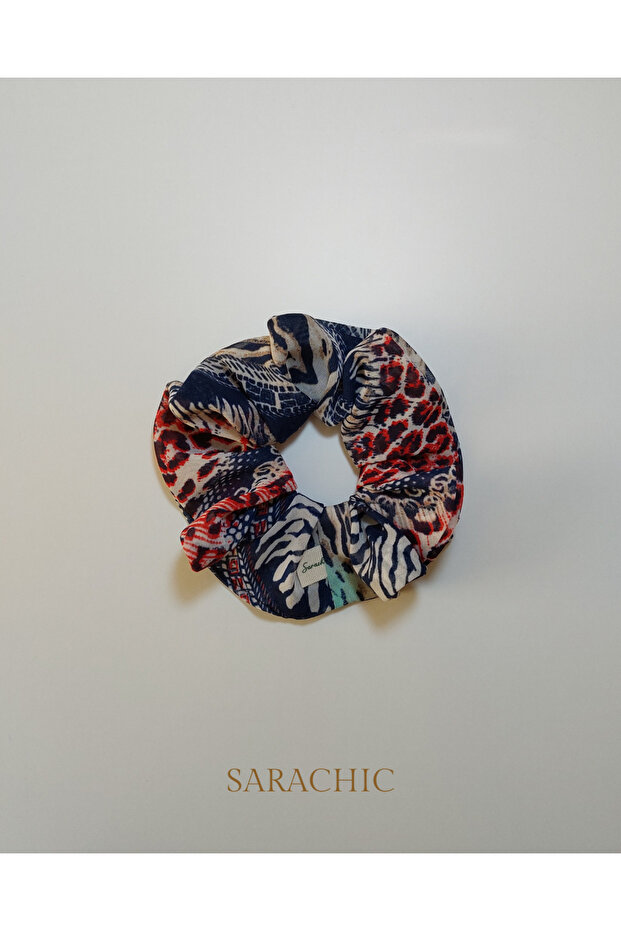 ربطة شعر على شكل فهد أحمر - 1