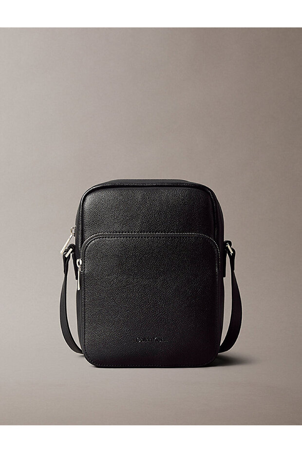 Erkek Micro Pebble Çapraz Çanta - 1