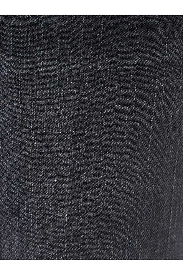 68 Simon Regular Fit Gri Erkek Jean Pantolon Lf2037330 - 7