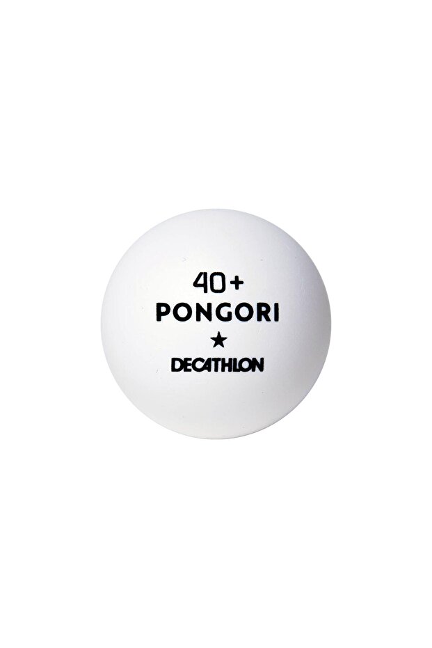 Table Tennis Balls - 6 Pieces - White - TTB 100