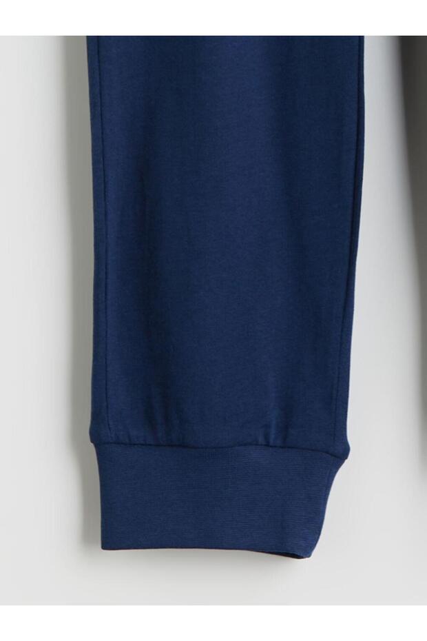 Beli Lastikli Erkek Çocuk Pijama Alt 2'li (W5) - 6
