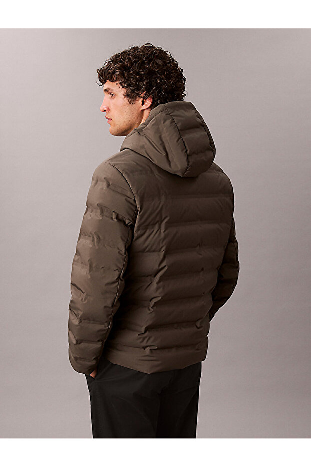 Erkek Packable Embossed Mont - 5