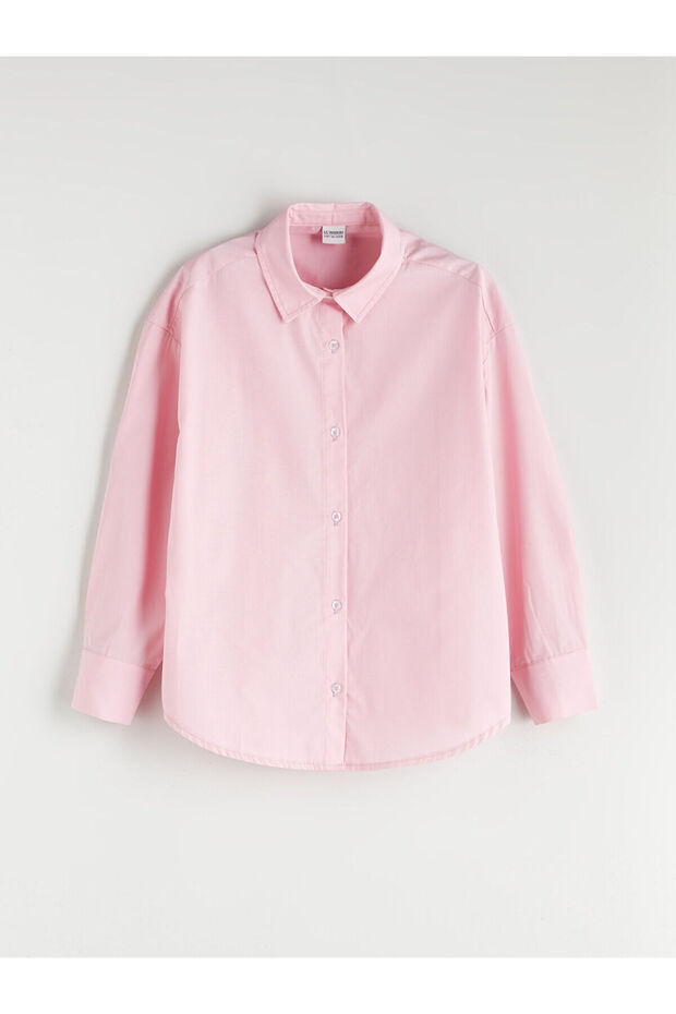 Nevavm Basic Long Sleeve Girls' Shirt with a Difference