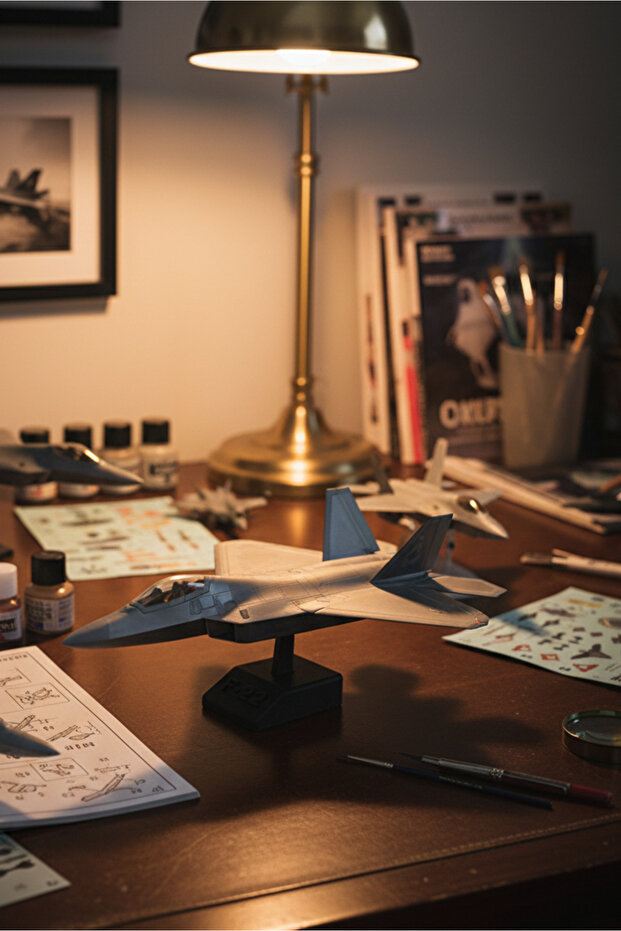 F22 Uçak Model Kiti - 1