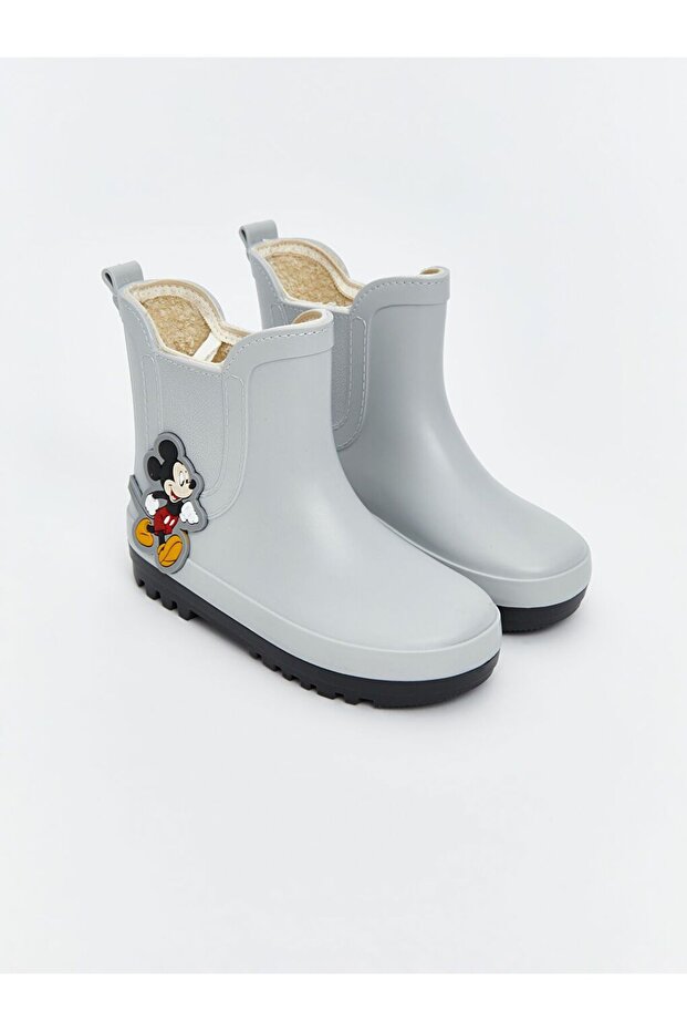 LCW STEPS Mickey Mouse Baskılı Erkek Bebek Bot - 1