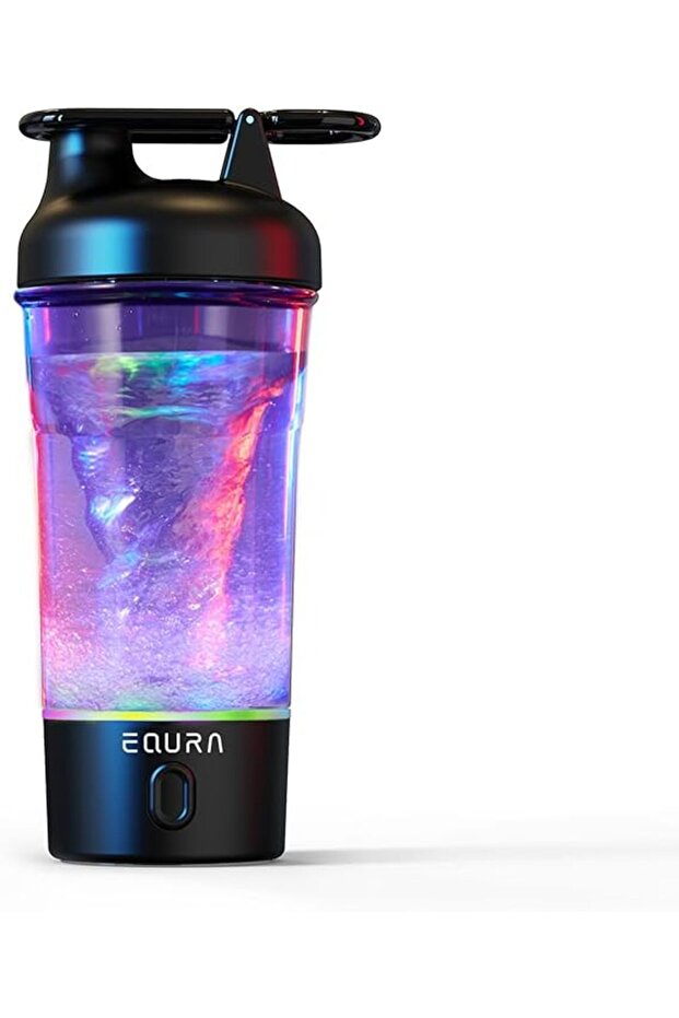 Electric Shaker Bottle, 750ml Blender Bottle for Protein Mixes, Portable USB-C Rechargeable Pulse Pr