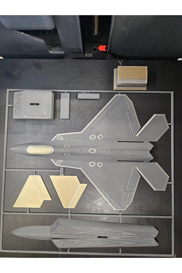 F22 Uçak Model Kiti - 5