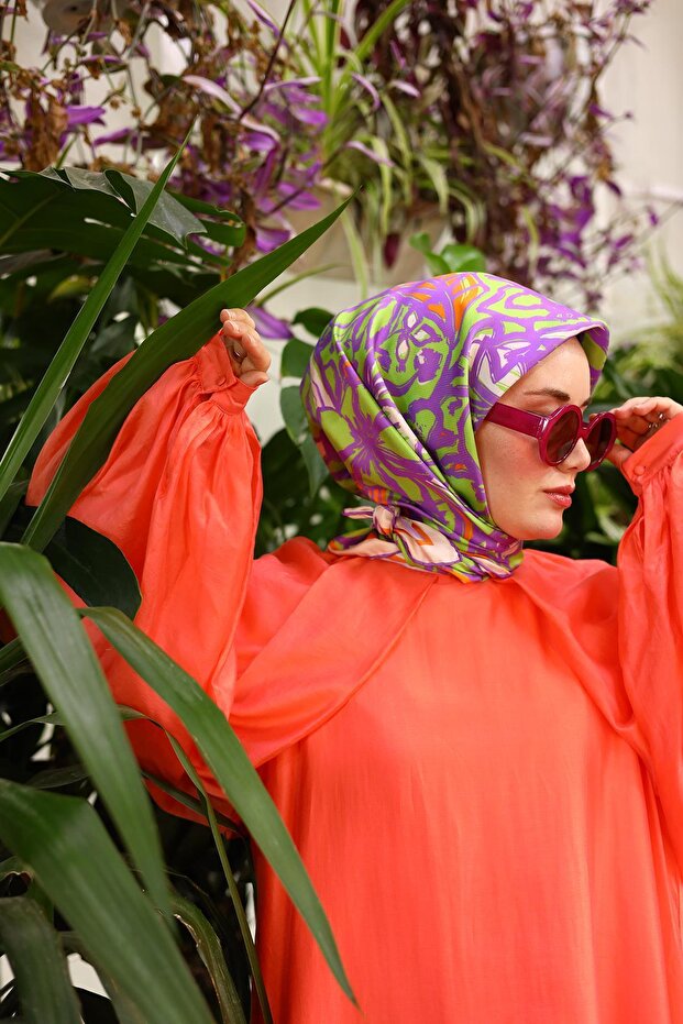 وشاح حرير التويل 11419-79