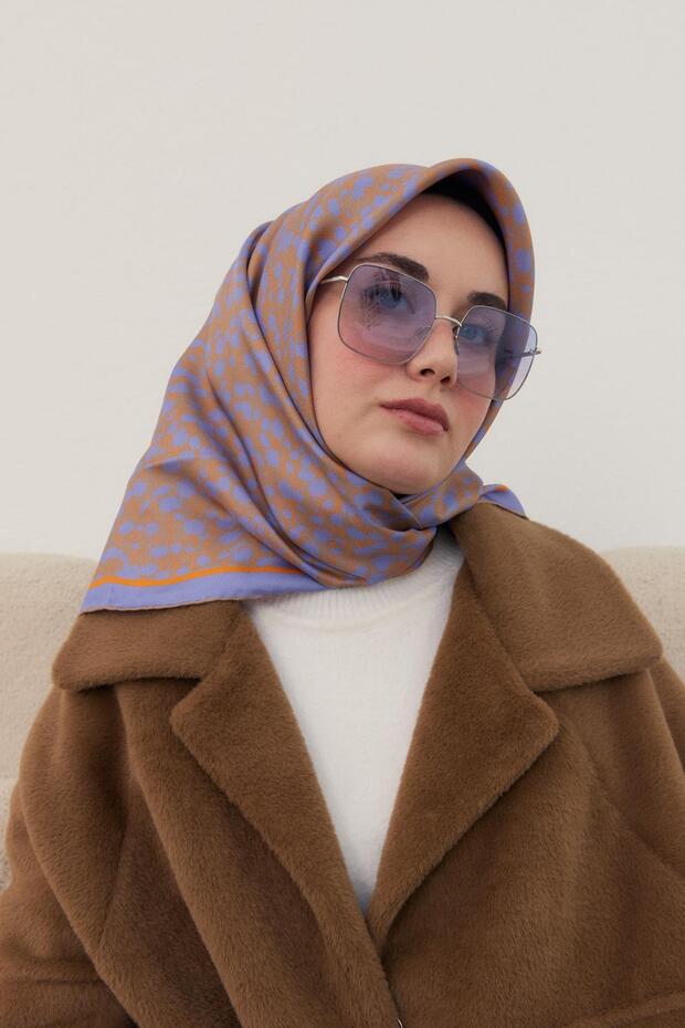 وشاح حرير من نسيج التويل 11412-18