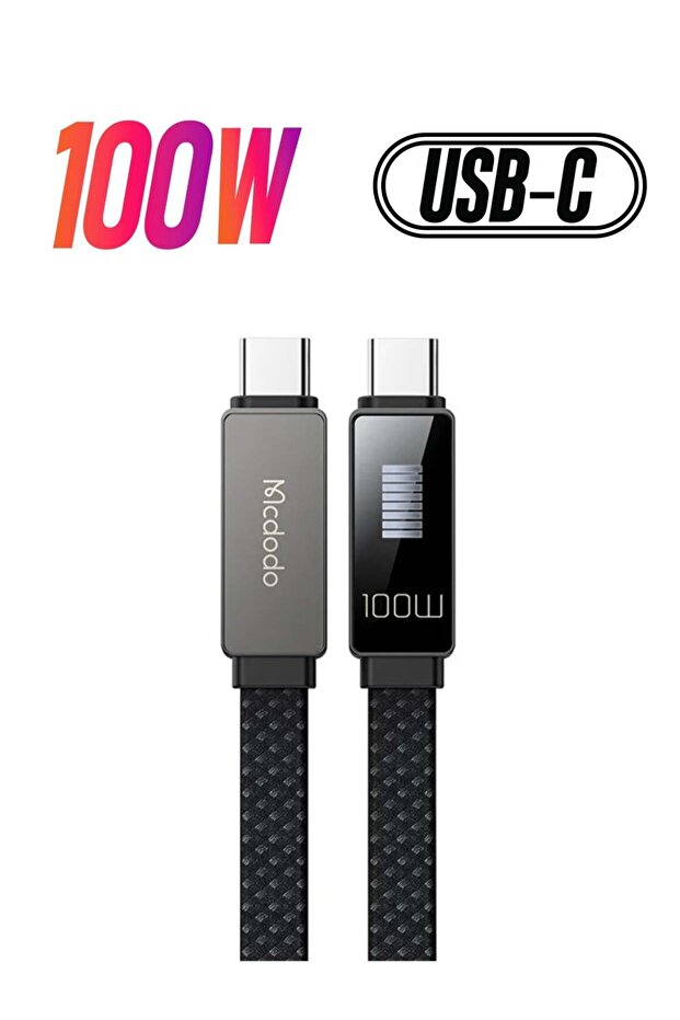 CA-4470 USB-C to USB-C with display 100W 1.2m - 1