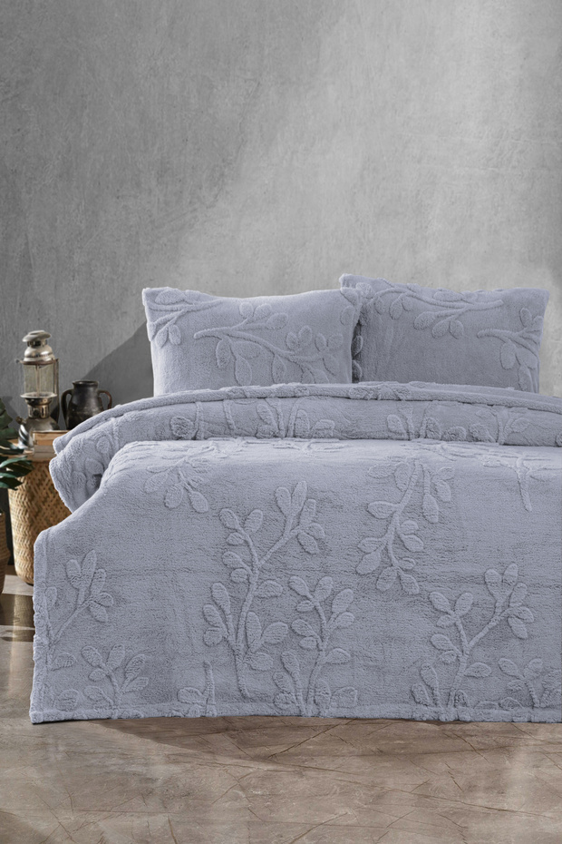 Clover Pattern Double Blanket Soft Wellsoft Bedspread 230X250 - 1