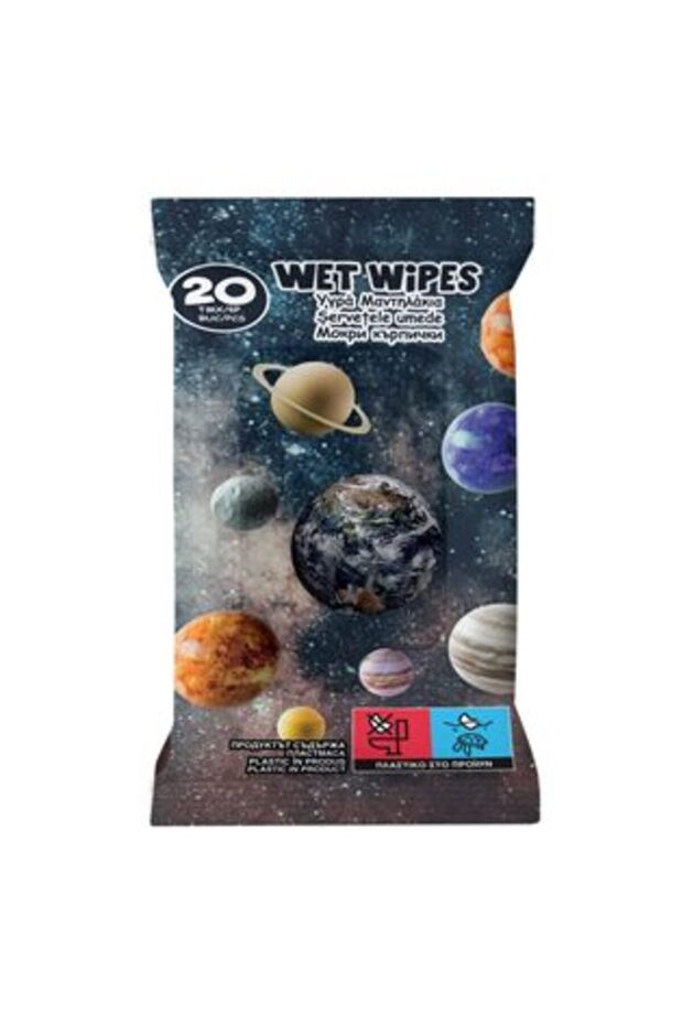 Șervețele umede Space - 20 buc.