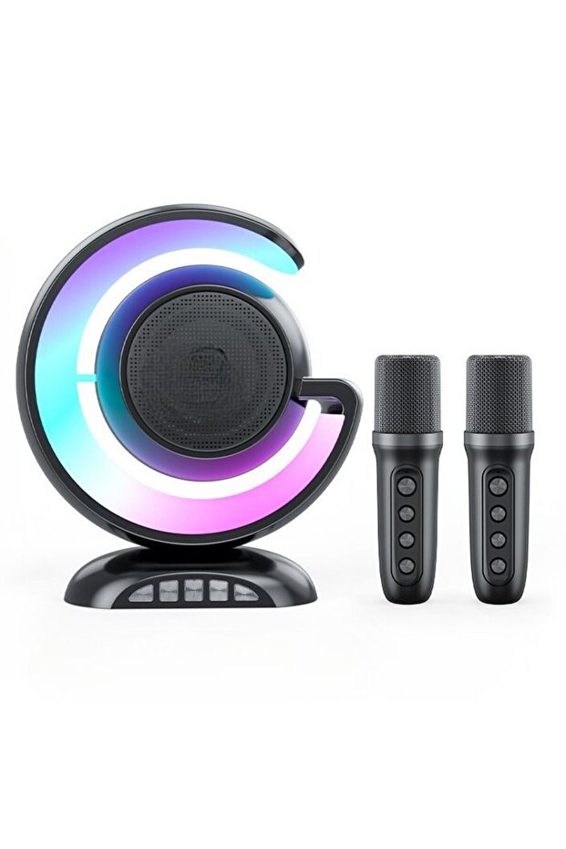 New Wireless Bluetooth Microphone Speaker Home Singing Microphone Audio Integrated