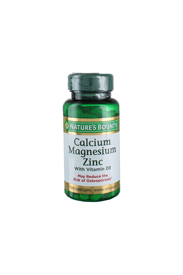 Calcium Magnesium Zinc (100 Caplets)