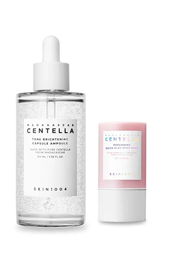 Tone-Unifying and Pore-Refining Care Set - Centella Ampoule Clay Mask