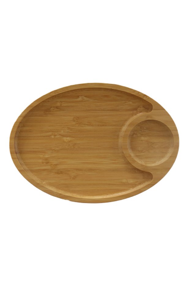 Oval serving presentation platter 28x20x2.1 cm