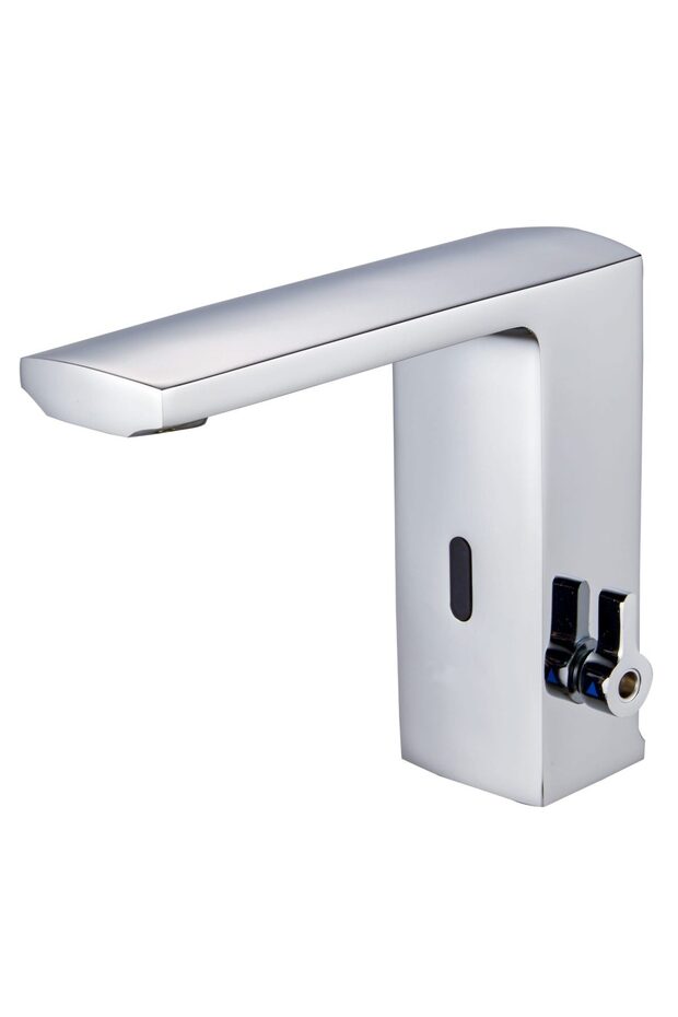 TRENDY'S sensor basin mixer, smart with mixer, DC6V, shiny chrome - 2