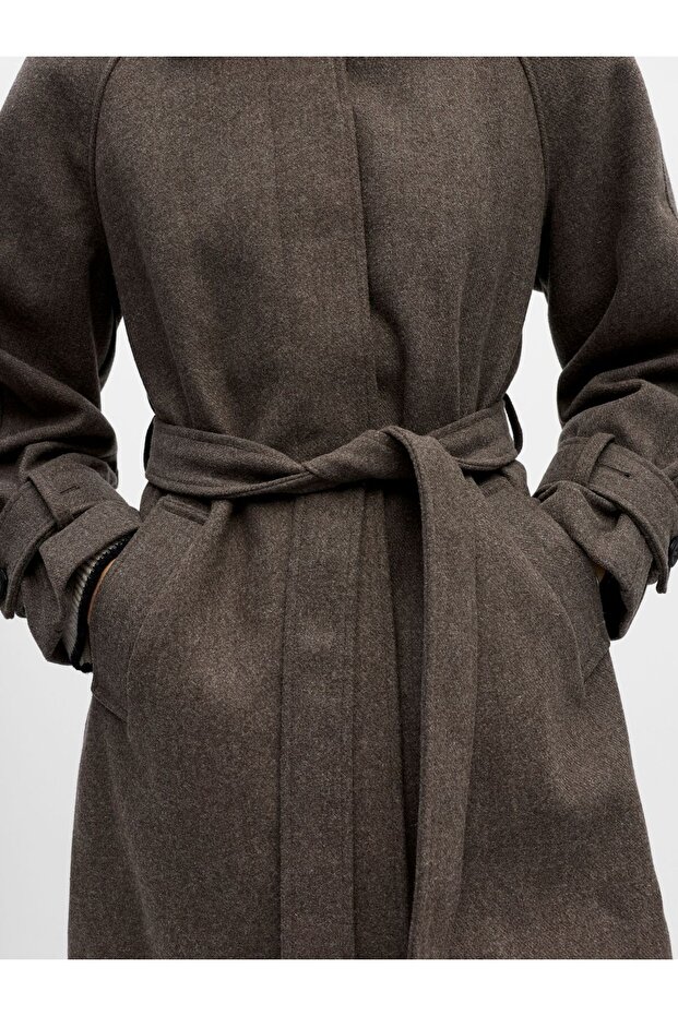 Trenchcoat Wollgemisch - 5