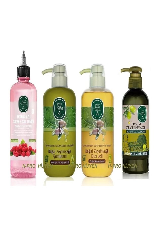 Natural Olive Oil Hair Care Series and Raspberry Tonic, Gluten-Free