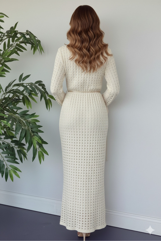 TRİKO ÖRME ELBİSE - 3