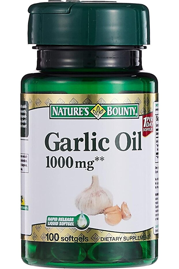Garlic Oil Softgels, 1000 Mg
